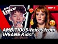 Most AMBITIOUS Blinds from The Voice Kids! 😍 ✨ | Top 6