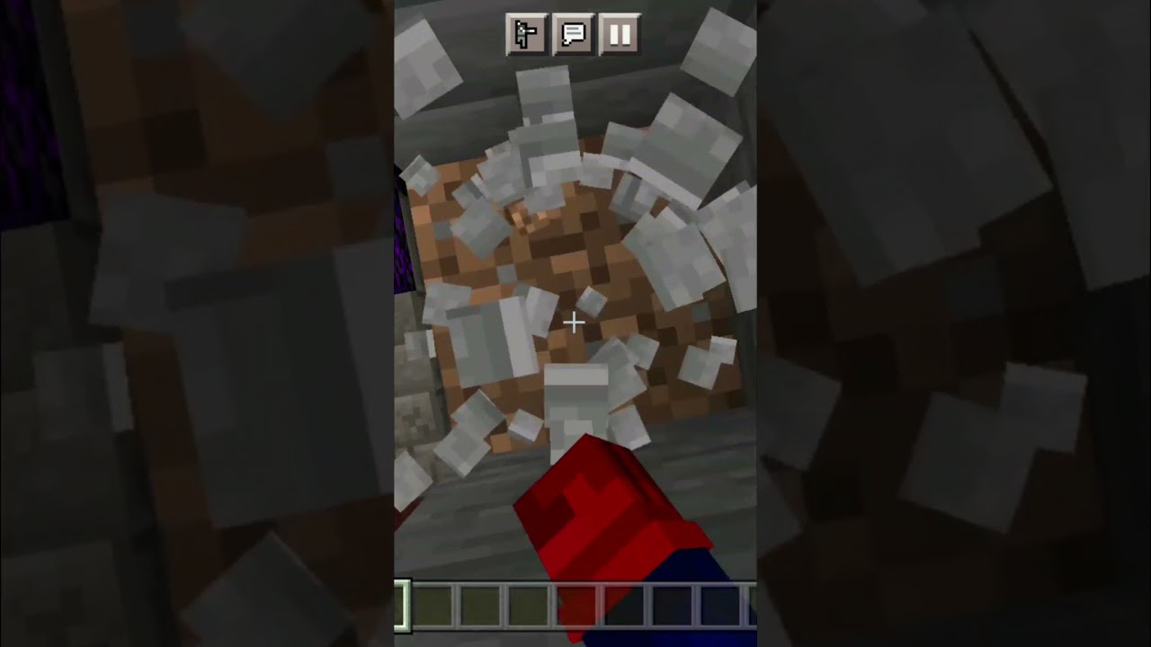 Minecraft seed with village and ruined portal at spawn 