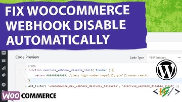 How to Fix WooCommerce Webhook Disable on its Own in WordPress | Disable Webhooks Automatically