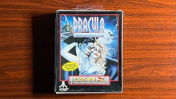 📦 Retro Unboxing | Dracula - The Undead | Atari Lynx