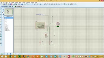 Servo Motor driving with PIC in proteus