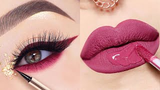 BEST MAKEUP TRANSFORMATION | Eye & Lips Makeup Tutorial 2022 | Makeup Inspiration