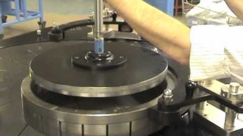 Kemet 48 diamond lapping machine with Pneumatic Lift