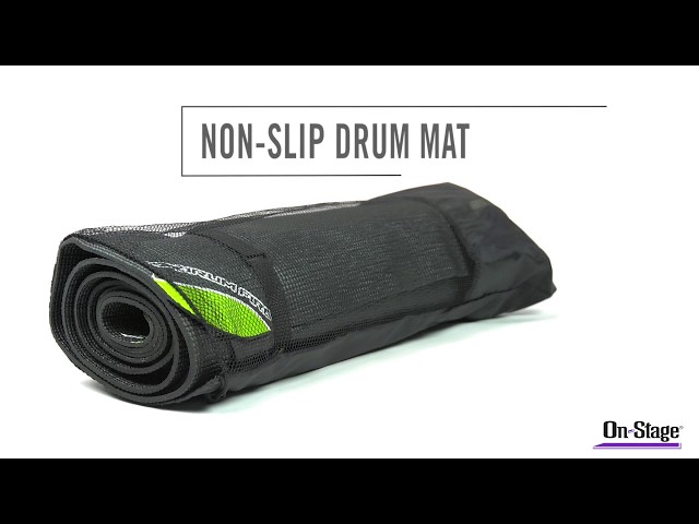 On-Stage DMA6450 Non-Slip Drum Mat - 6 x 4 foot