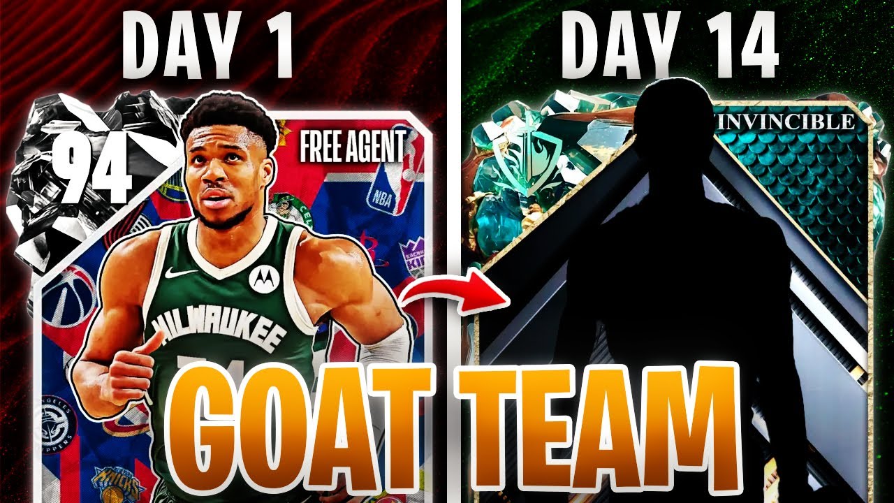 Can I Build the GOAT NBA 2K25 Myteam in JUST 14 Days?