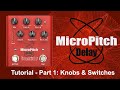 Eventide MicroPitch Delay Pedal Tutorial - Part 1: Knobs & Switches