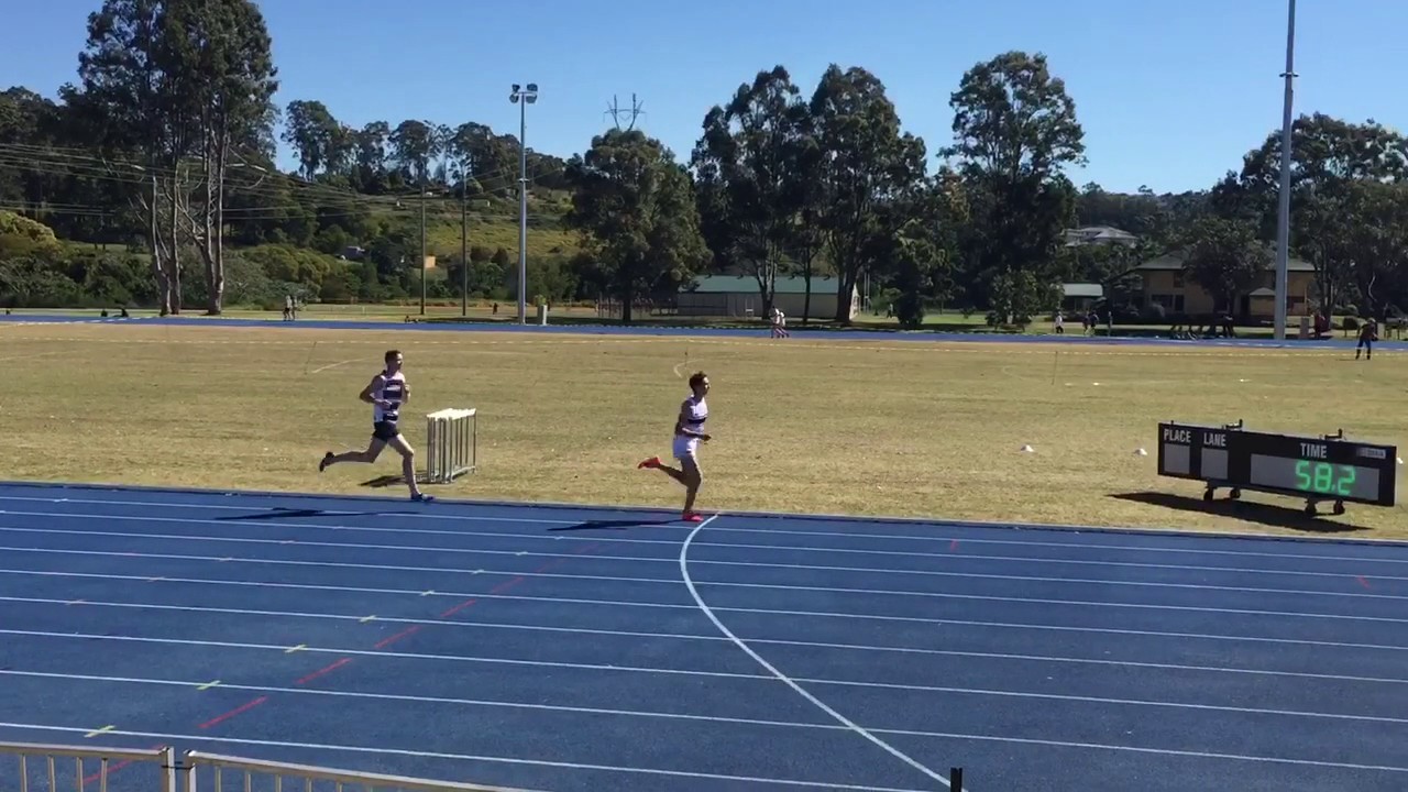 School Sport South Coast Hinterland District Trials 8/8/17 U18 800m