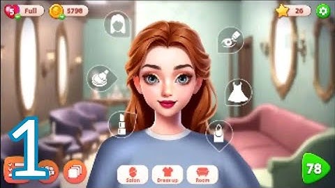 Dream makeover - Match 3 Games Gameplay Walkthrough Part 1 (IOS.Android) #gamingvideos