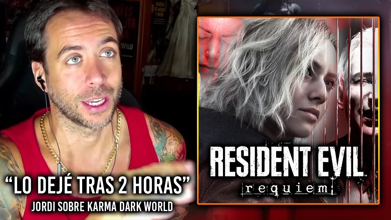 Jordi Wild SE MOJA sobre RESIDENT EVIL REQUIEM, Still Wakes the Deep y MÁS TERROR RECIENTE