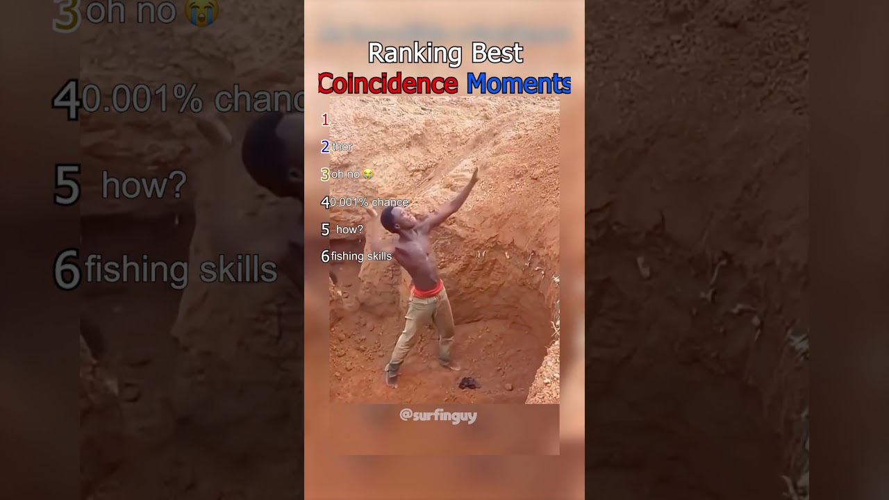 ranking best coincidence moments #funny