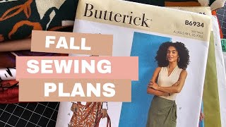 Fabric Haul | Pattern Review | Sewing Plans