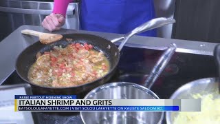 Chef Peter Sclafani Cooks Italian Shrimp & Grits Part 2