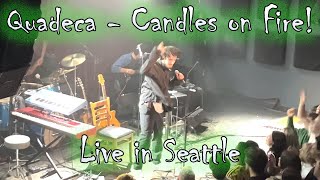 Quadeca - Candles on Fire! ( Live in Seattle, WA @ Neumos ) [ QQQ Tour w\/ quickly, quickly ] 5\/30\/23