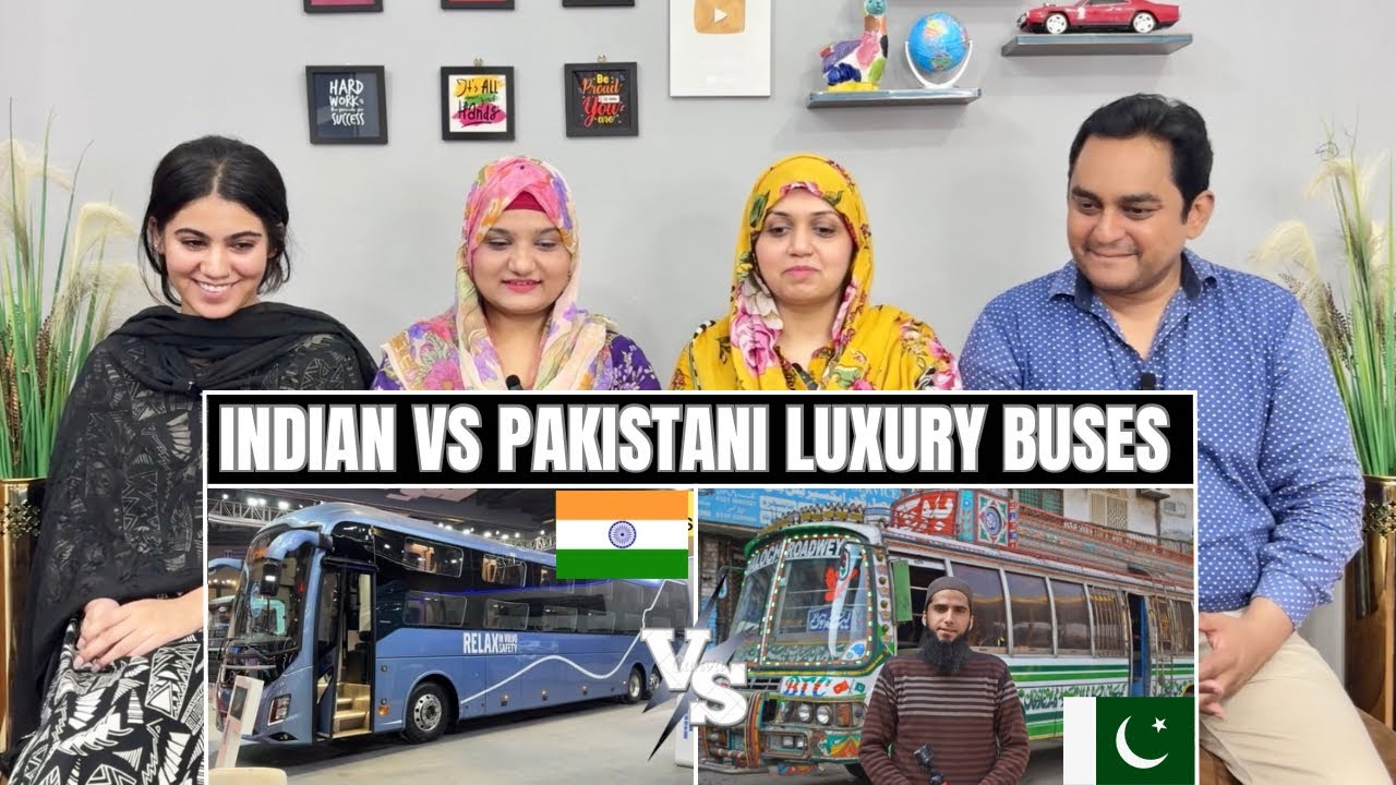 Indian Luxury Bus Vs Pakistan Luxury Bus Full Comparison | India Vs Pakistan Luxury Buses Comparison