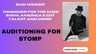 Dan Weiner - Auditioning for Stomp