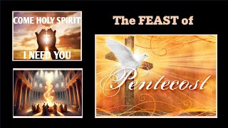 The Feast of Pentecost: Come Holy Spirit I Need You