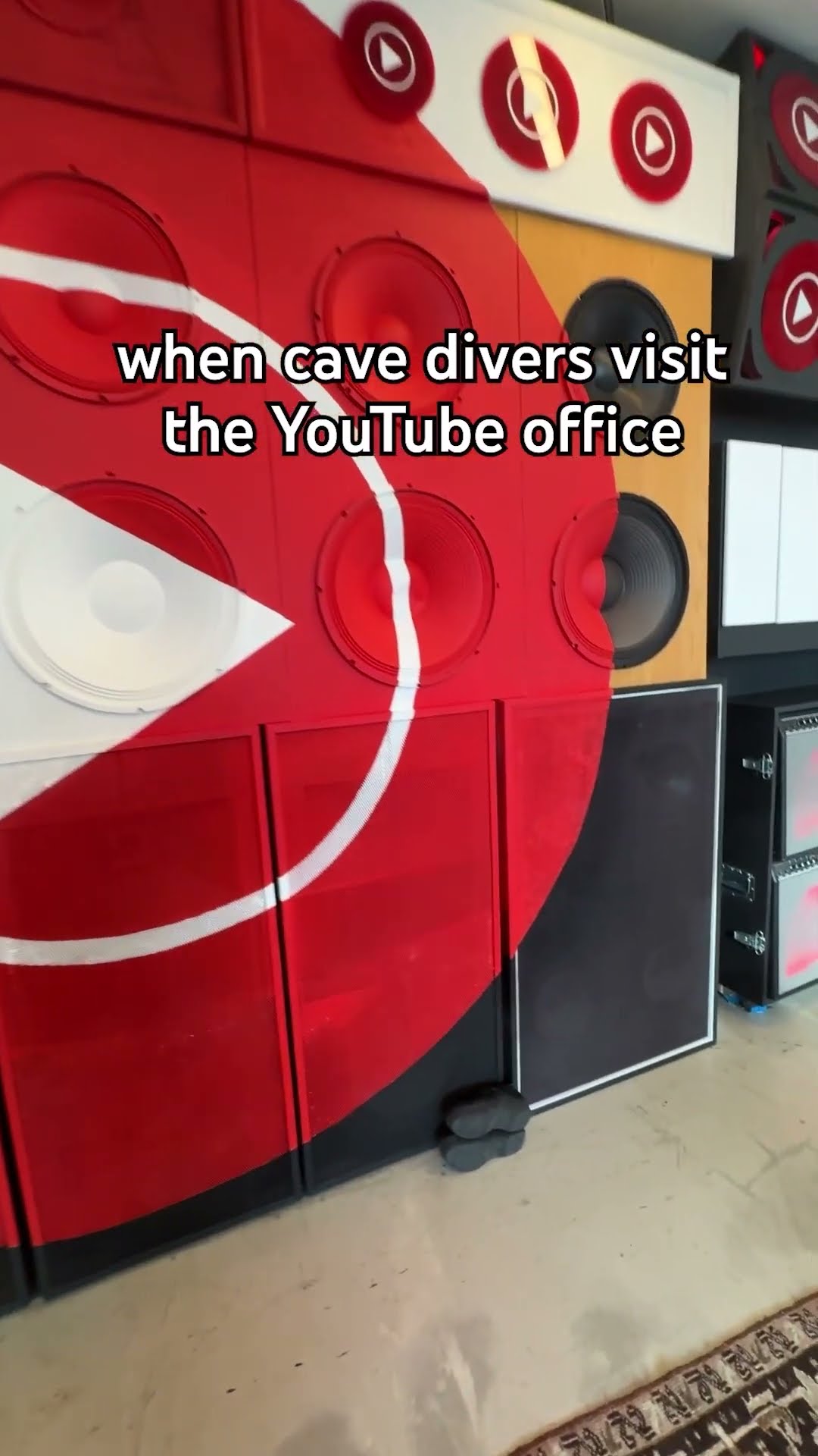 do you think they’re liking and subscribing in there? #cavediver #cavediving #likeandsubscribe