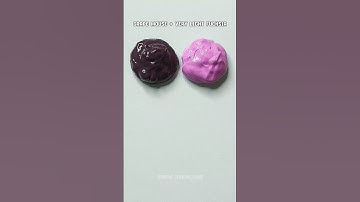 Grape Mouse + Fuchsia = Dusty Mauve | Aesthetic Color Mixing 🎨💜✨