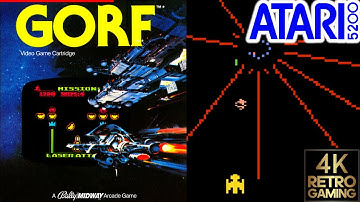 Gorf Atari 5200 4k Gameplay