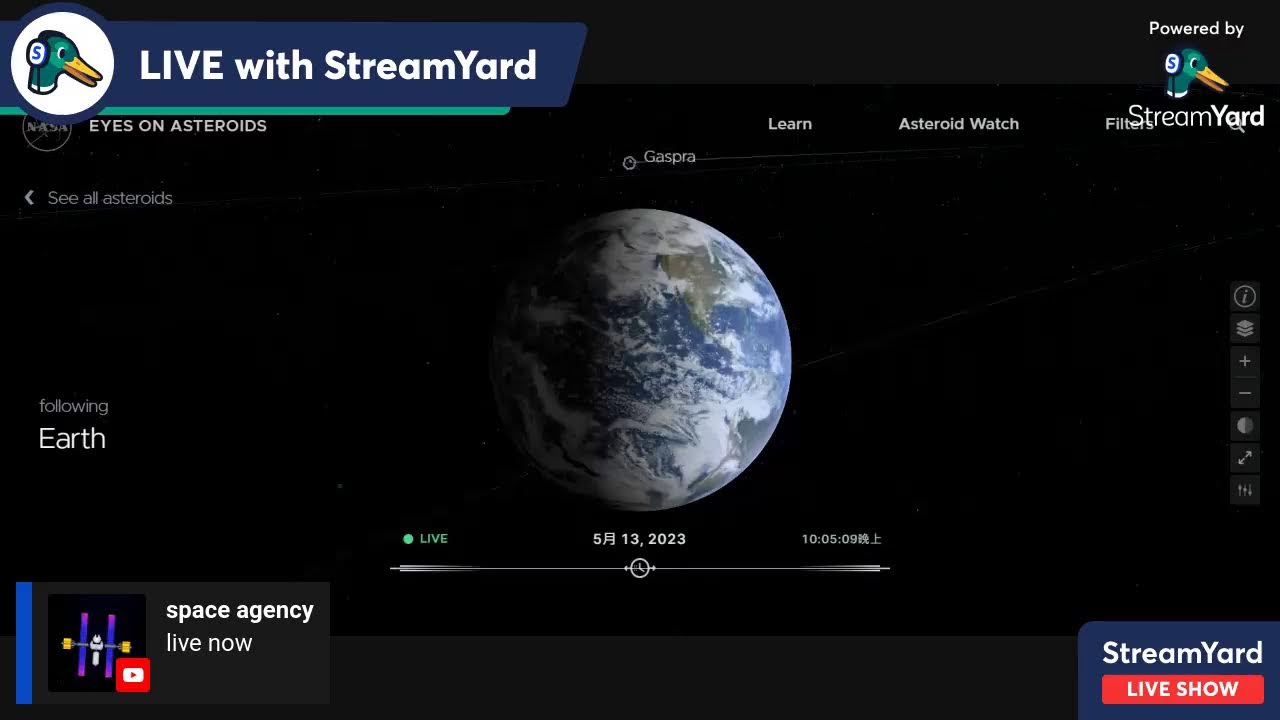 nasa asteroids live tracker now YouTube