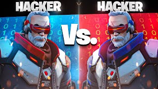 What happens when 2 CHEATERS VS each other in Overwatch 2?!