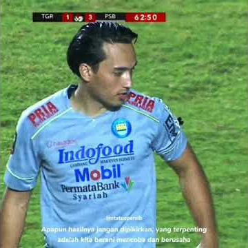 story wa gol Ezra walian didebut pertama dipersib||status Persib