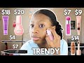 Trying popular makeup products best trendy makeup