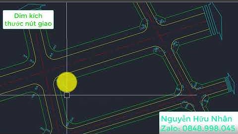 Lisp Vát góc, Bo bán kính, Dim kích thướcNút Giao