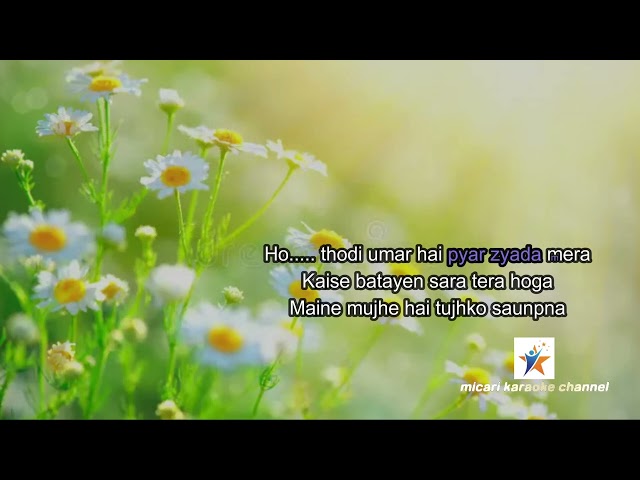 O MAHI karaoke song with Lyrics / Movie DUNKI / Arijit Singh class=