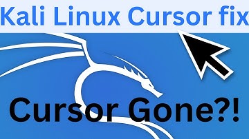 Kali Linux Cursor DISAPPEARED After Update?! (VMware Fix!)