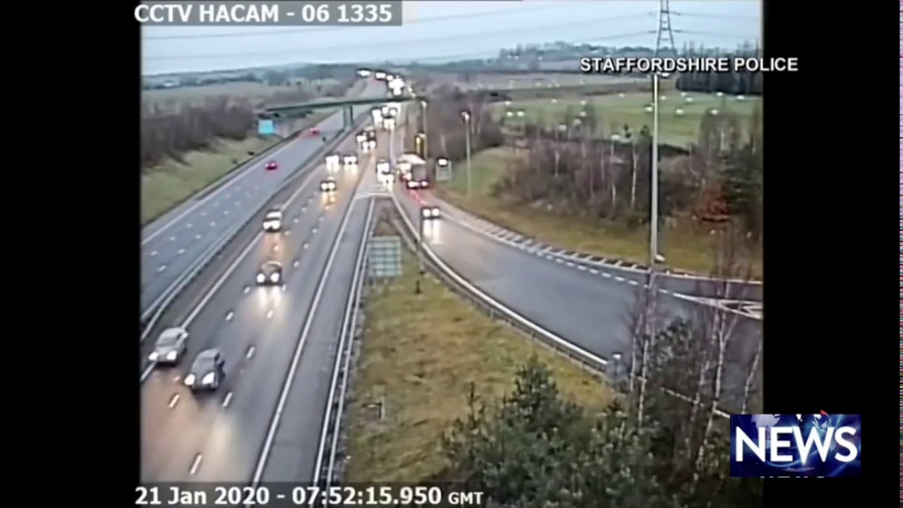 UK lorry driver jailed after making  dangerous U-turn  on M6 slip road.