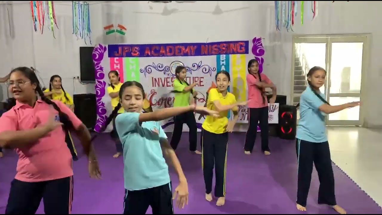 Dance Performance by the students of JPS Academy Nissing in Investiture ceremony 2025