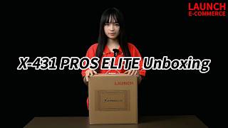 LAUNCH X-431 PROS ELITE Unboxing