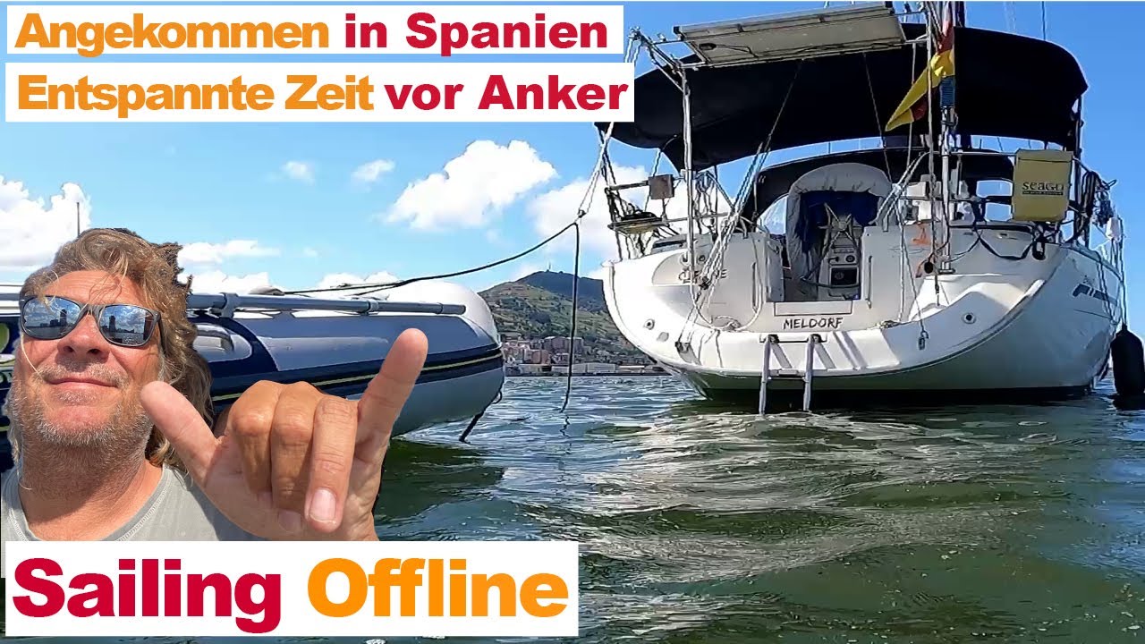 ⁣#27 Sailing Offline: Angekommen in Spanien! Ankern vor Bilbao