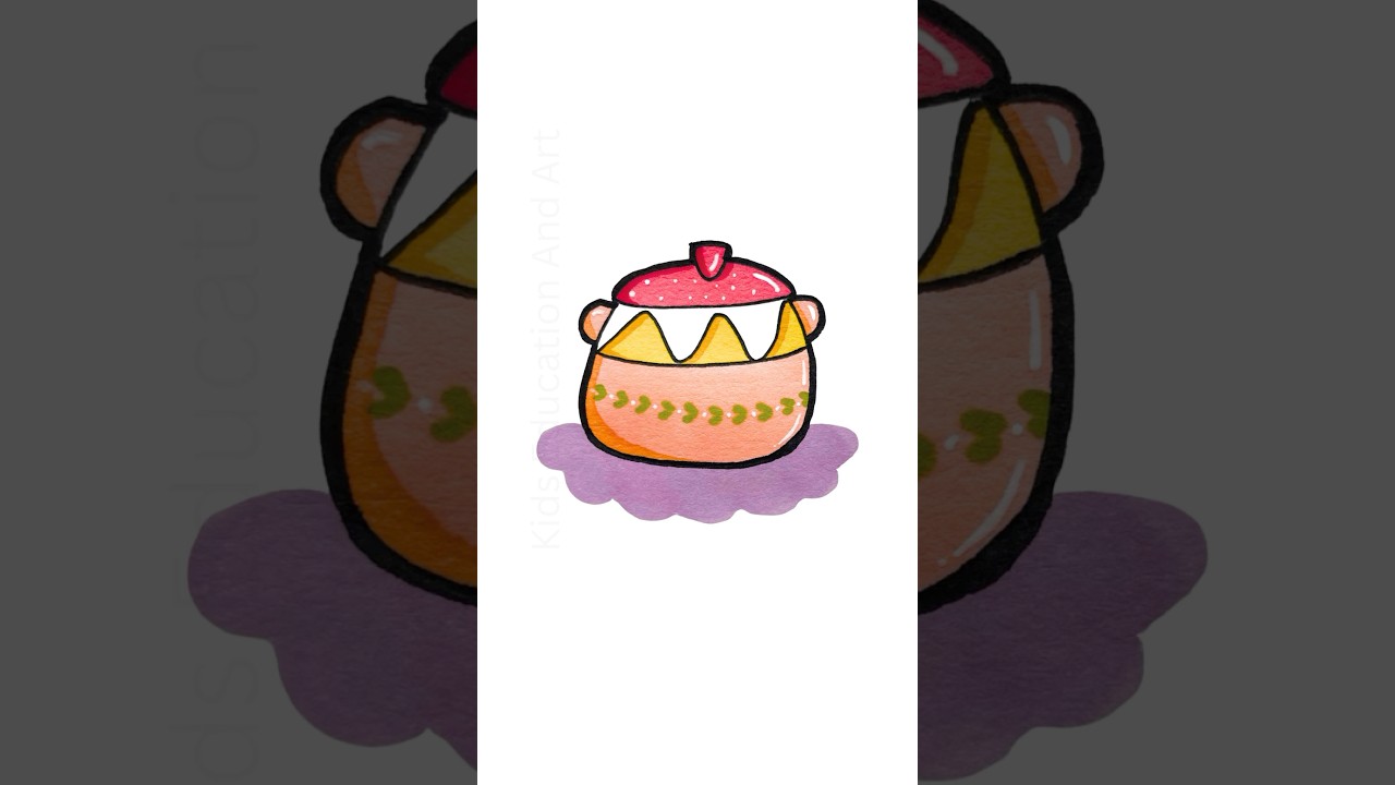 How to draw utensils 