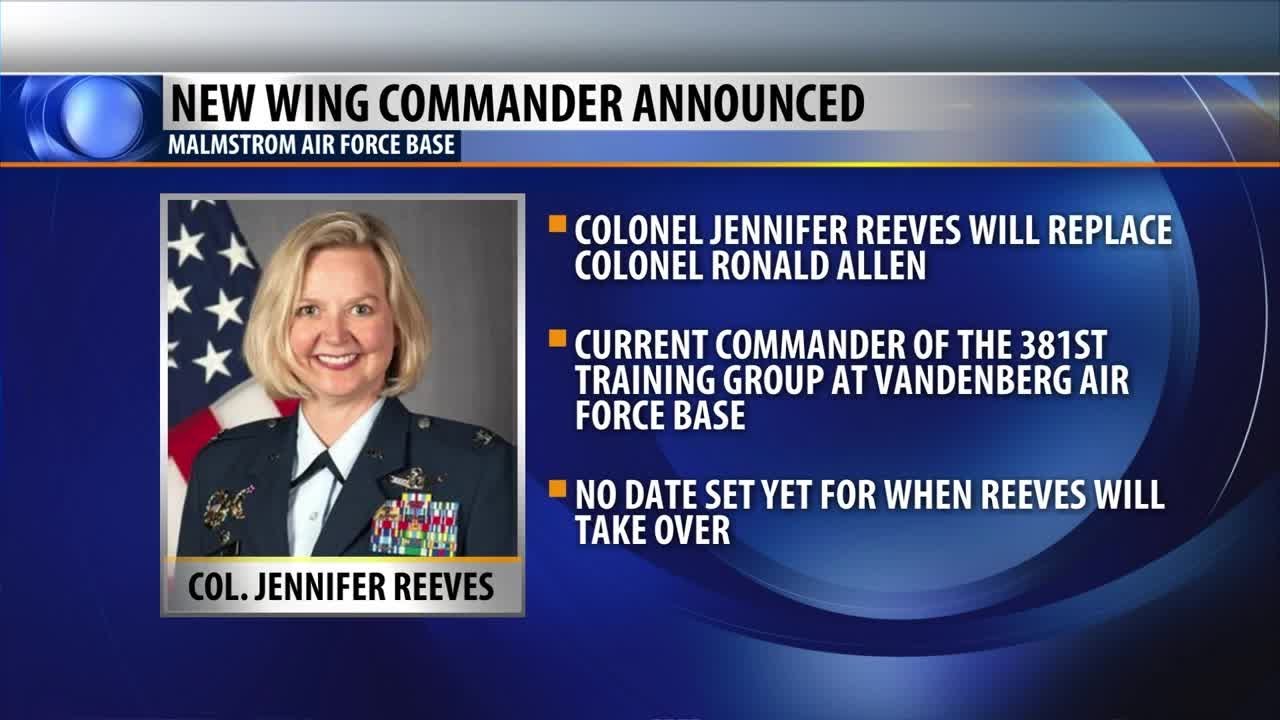 Reeves named as next commander at Malmstrom AFB - YouTube