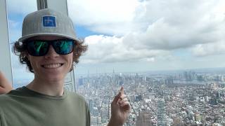 I visited the One World Observatory in New York City.
