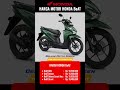 Harga Honda Beat 2025 Terbaru Harga Motor Honda BeAT Street CBS Beat Deluxe Deluxe Smart Key 