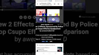 Preview 2 Effects Sponsored By Police Stop Csupo Effects Quadparison