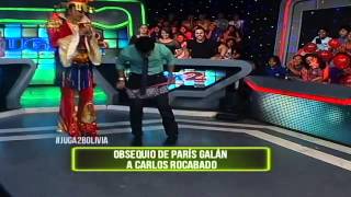 Play video: Paris Galan le trajo un regalito a Carlos Rocabado #Juga2Bolivia