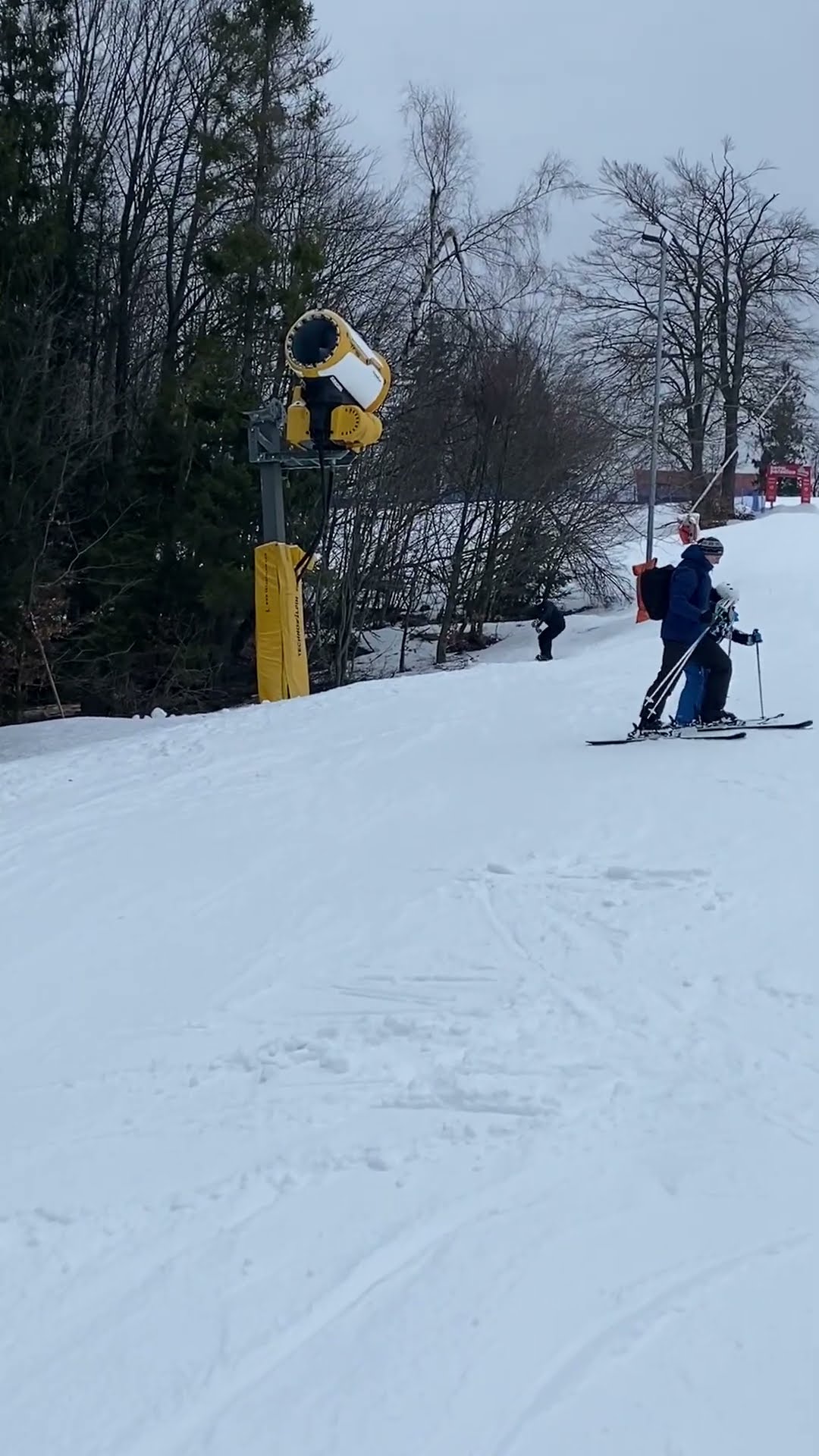 Snowboarder Gets an Unintended Strike || ViralHog