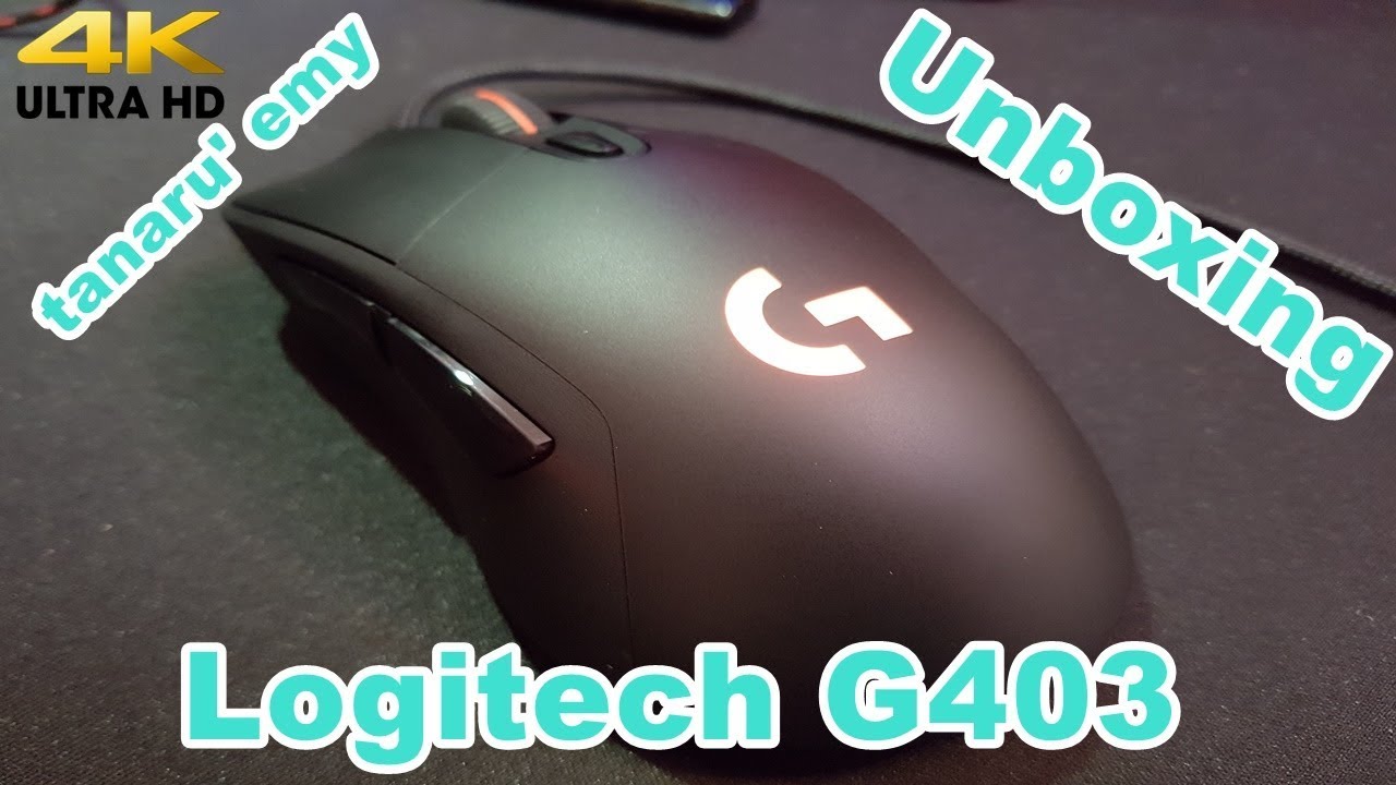 Unboxing Mouse gaming Logitech G403