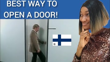 Reaction To How to open a door - Finnish instructional video from 1979 (Finnish Method)