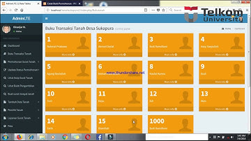 Telkom University D3 Manajemen Informatika Ginanjar N. -Aplikasi Pengelolaan Kepemilikan Tanah