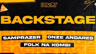 BACKSTAGE Start - Samprazer, Onze Andares e Folk na kombi