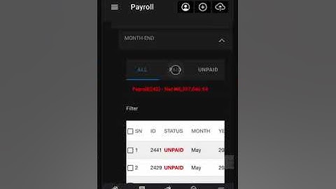 Ionic Angular payroll accordion demo