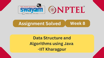Data Structure And Algorithms Using Java Week 8 || NPTEL ANSWERS || My Swayam || NPTEL 2024