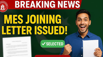 MES JOINING LETTER ISSUED | Breaking News | MES 2025 Latest Updates Today