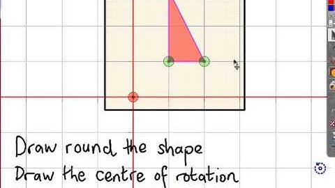 Rotating a shape