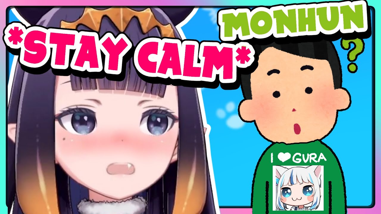 Ina met a Gura fan on a plane - funny/horror story